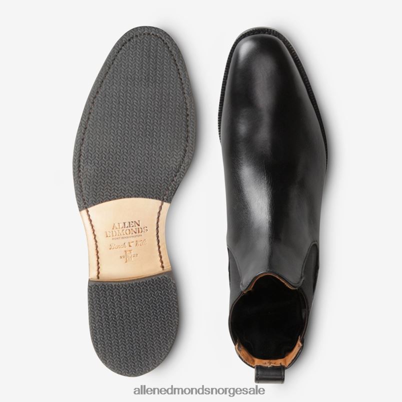 nei Allen Edmonds menn liverpool chelsea kjole støvel svart 64B6Z465