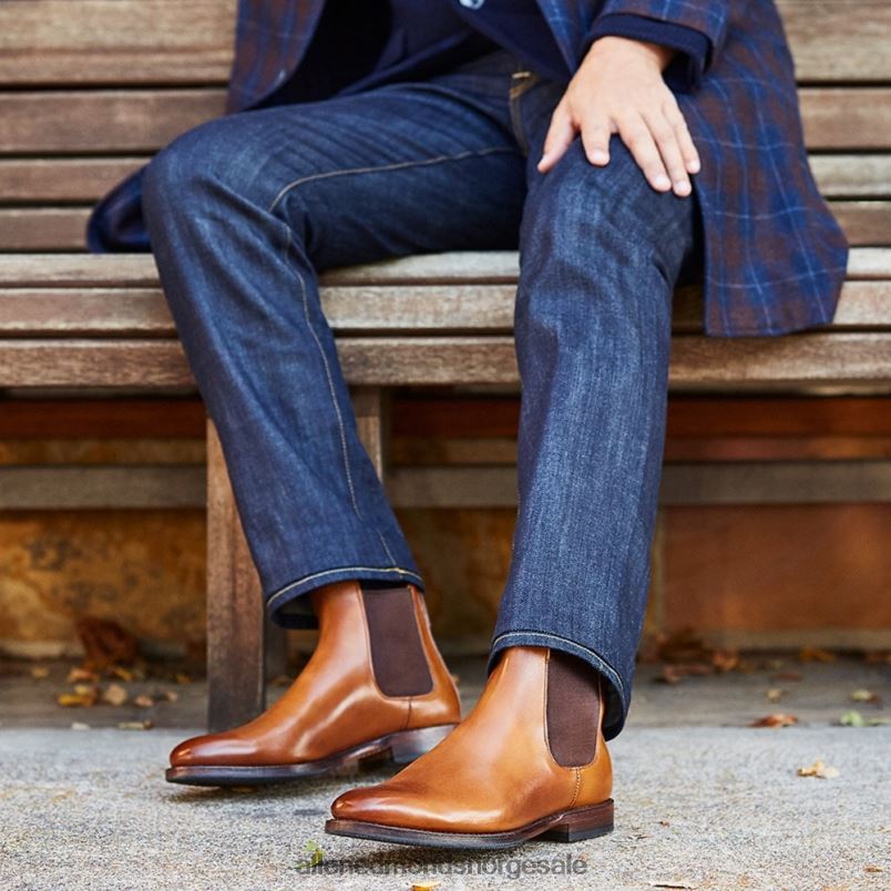 nei Allen Edmonds menn liverpool chelsea kjole støvel valnøtt brun 64B6Z466