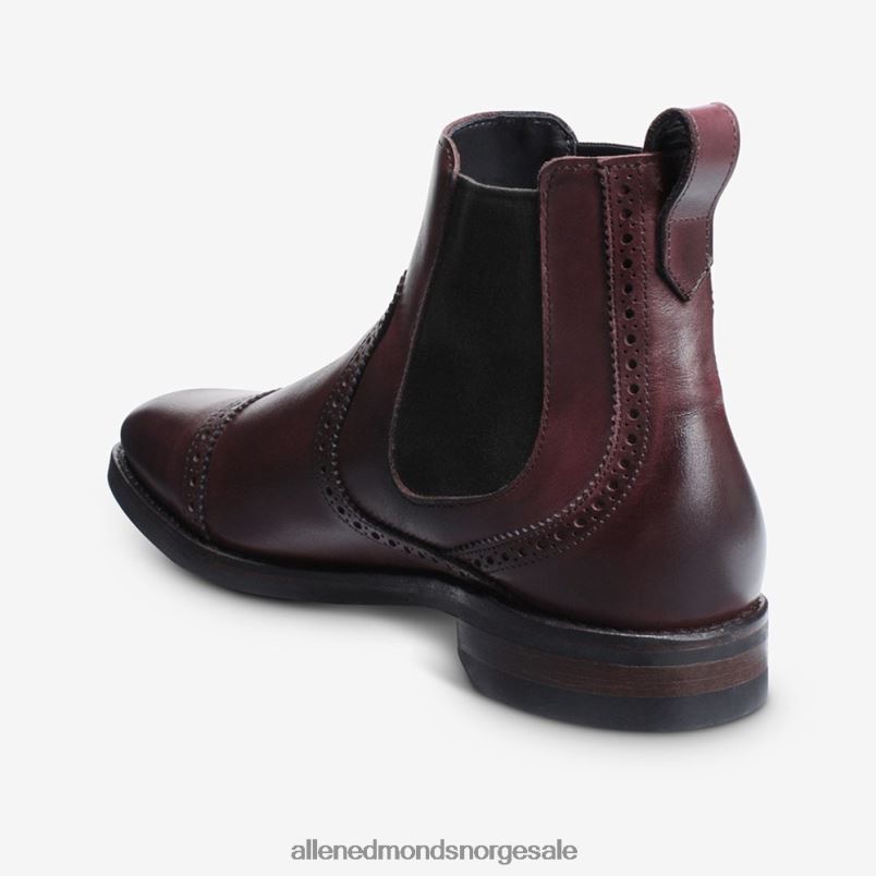 nei Allen Edmonds menn lombard chelsea kjole støvel merlot 64B6Z475