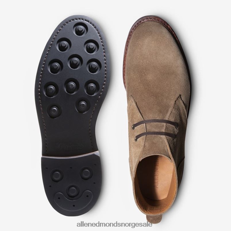 nei Allen Edmonds menn chandler chukka støvel brunt semsket skinn 64B6Z380