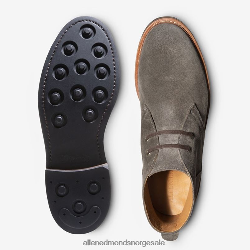 nei Allen Edmonds menn chandler chukka støvel piombo semsket skinn 64B6Z379