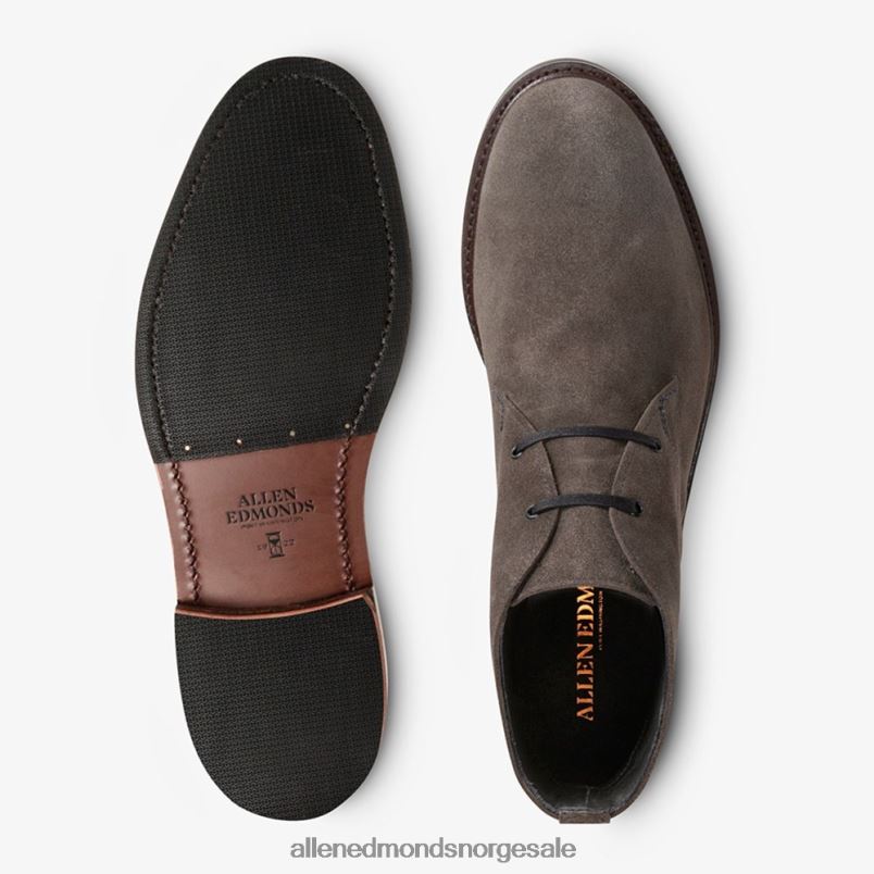 nei Allen Edmonds menn cyrus chukka støvel grå semsket skinn 64B6Z492