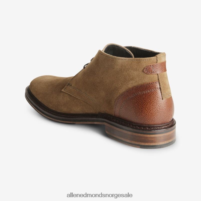 nei Allen Edmonds menn cyrus chukka støvel lysebrunt semsket skinn 64B6Z150