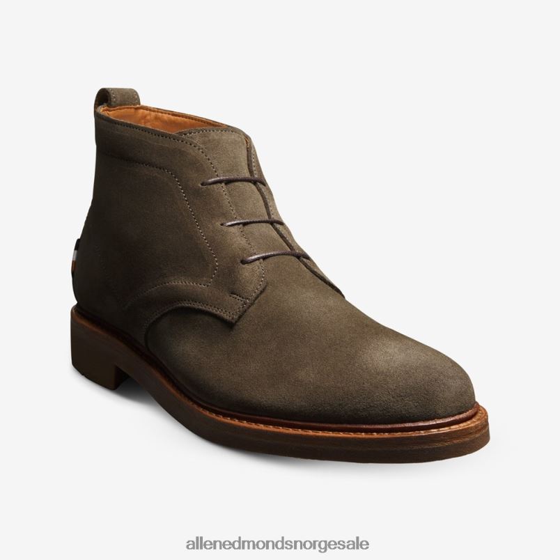nei Allen Edmonds menn denali chukka støvel loden semsket skinn 64B6Z485