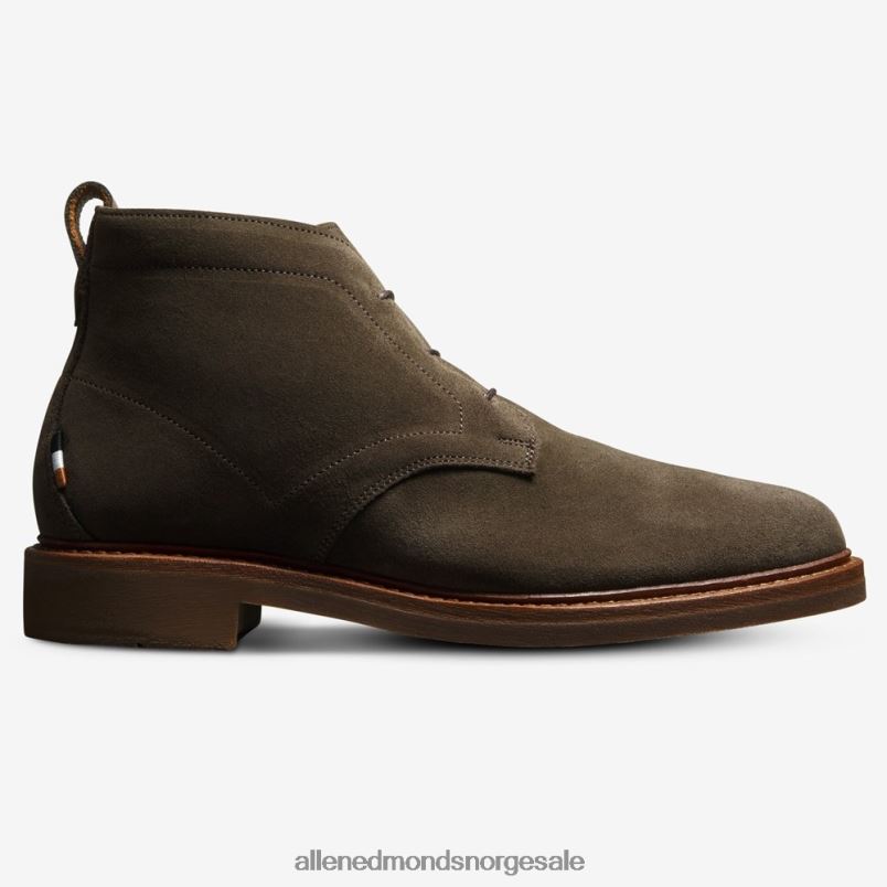 nei Allen Edmonds menn denali chukka støvel loden semsket skinn 64B6Z485