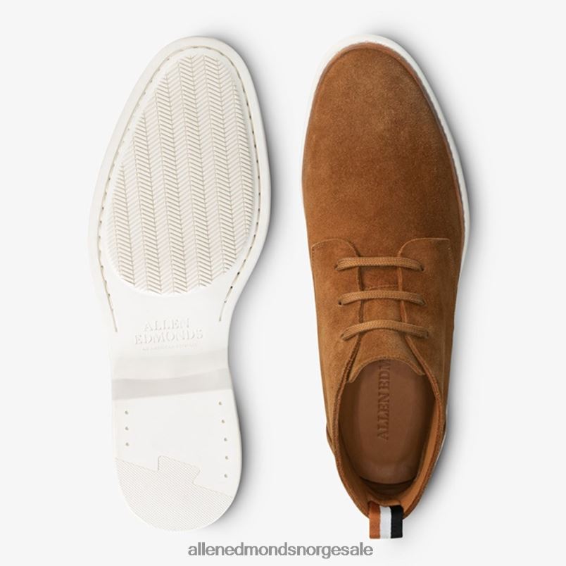 nei Allen Edmonds menn villere semsket chukka eikenøtt lysebrun 64B6Z430