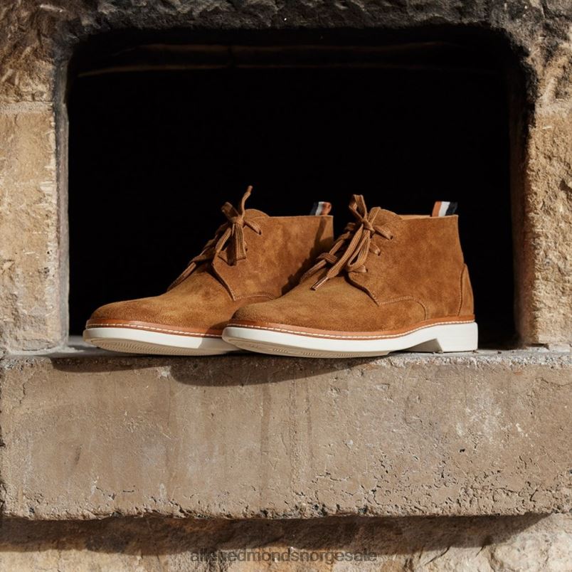 nei Allen Edmonds menn villere semsket chukka eikenøtt lysebrun 64B6Z430