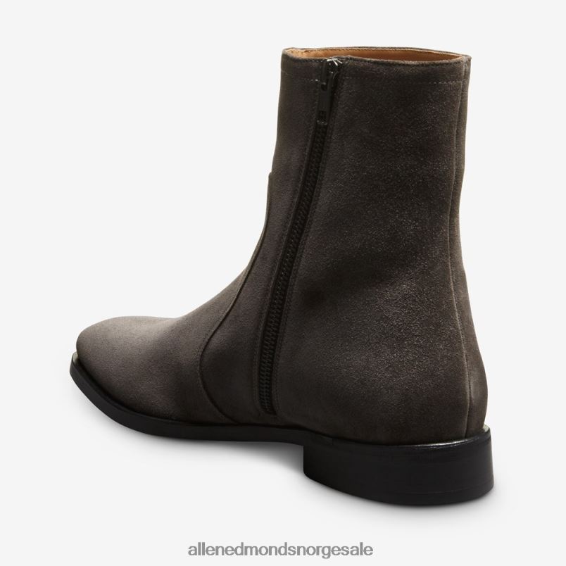 nei Allen Edmonds menn siena støvel med glidelås grå semsket skinn 64B6Z491