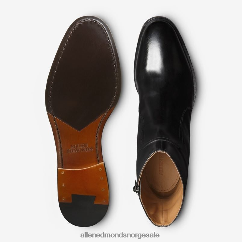 nei Allen Edmonds menn siena støvel med glidelås svart 64B6Z149
