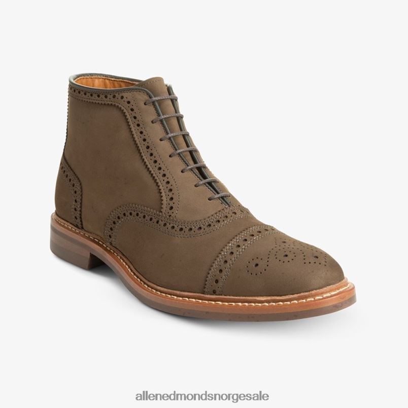 nei Allen Edmonds menn Hamilton værbestandig oxford-kjolestøvel brun nubuck 64B6Z343
