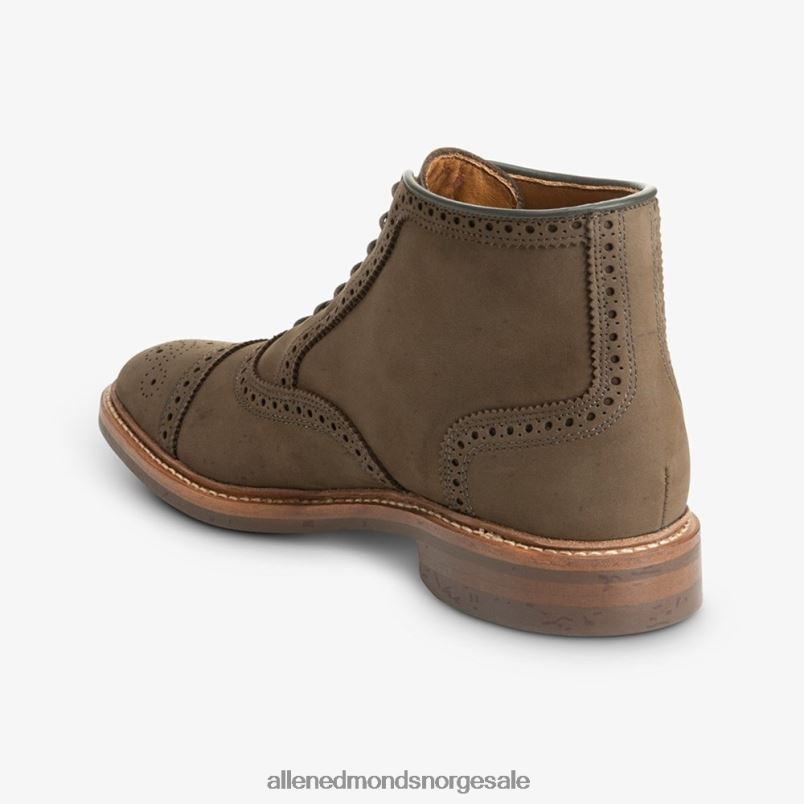 nei Allen Edmonds menn Hamilton værbestandig oxford-kjolestøvel brun nubuck 64B6Z343