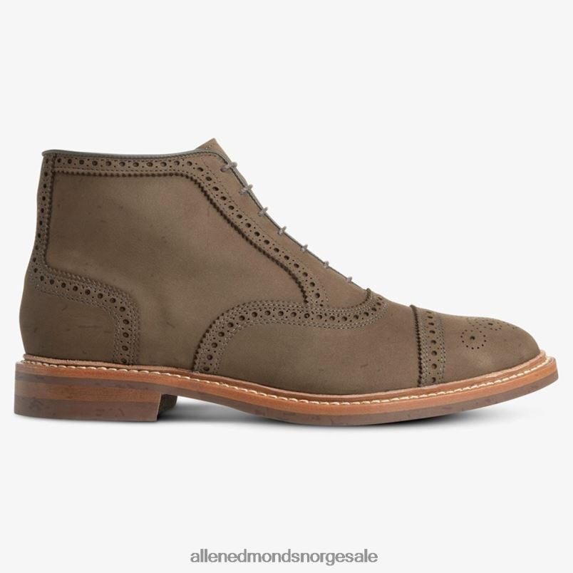 nei Allen Edmonds menn Hamilton værbestandig oxford-kjolestøvel brun nubuck 64B6Z343