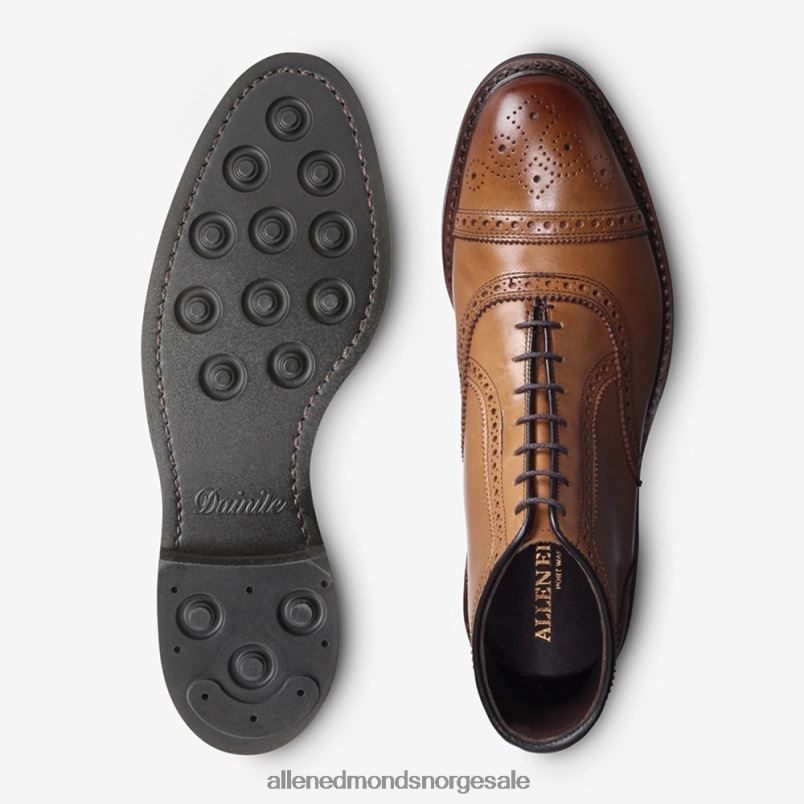 nei Allen Edmonds menn Hamilton værbestandig oxford-kjolestøvel valnøtt brun 64B6Z341