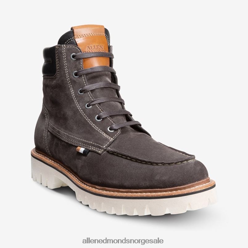 nei Allen Edmonds menn Silverlake snørestøvel grå semsket skinn 64B6Z98