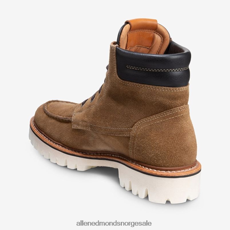nei Allen Edmonds menn Silverlake snørestøvel lysebrunt semsket skinn 64B6Z437