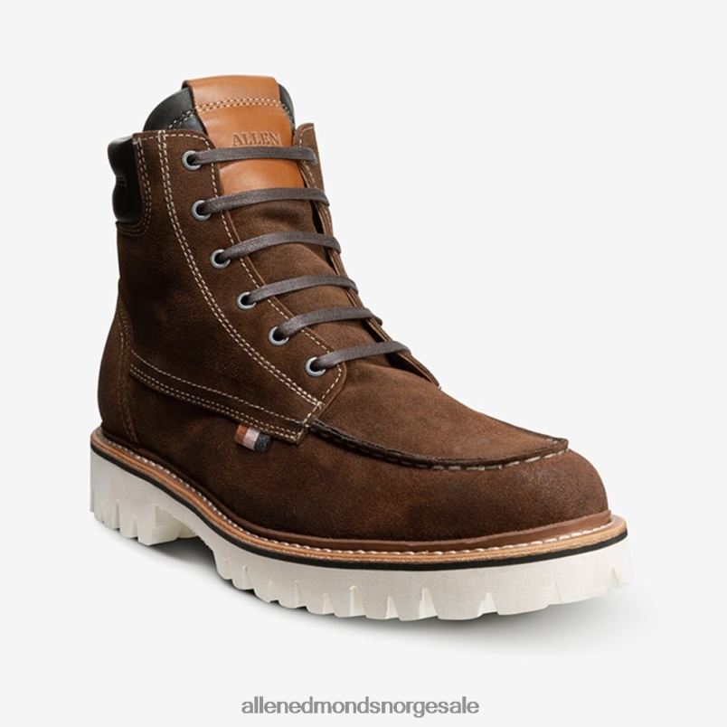 nei Allen Edmonds menn Silverlake snørestøvel snus brun semsket skinn 64B6Z436