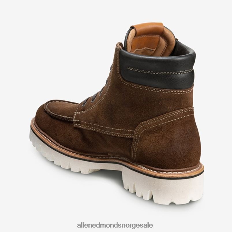 nei Allen Edmonds menn Silverlake snørestøvel snus brun semsket skinn 64B6Z436