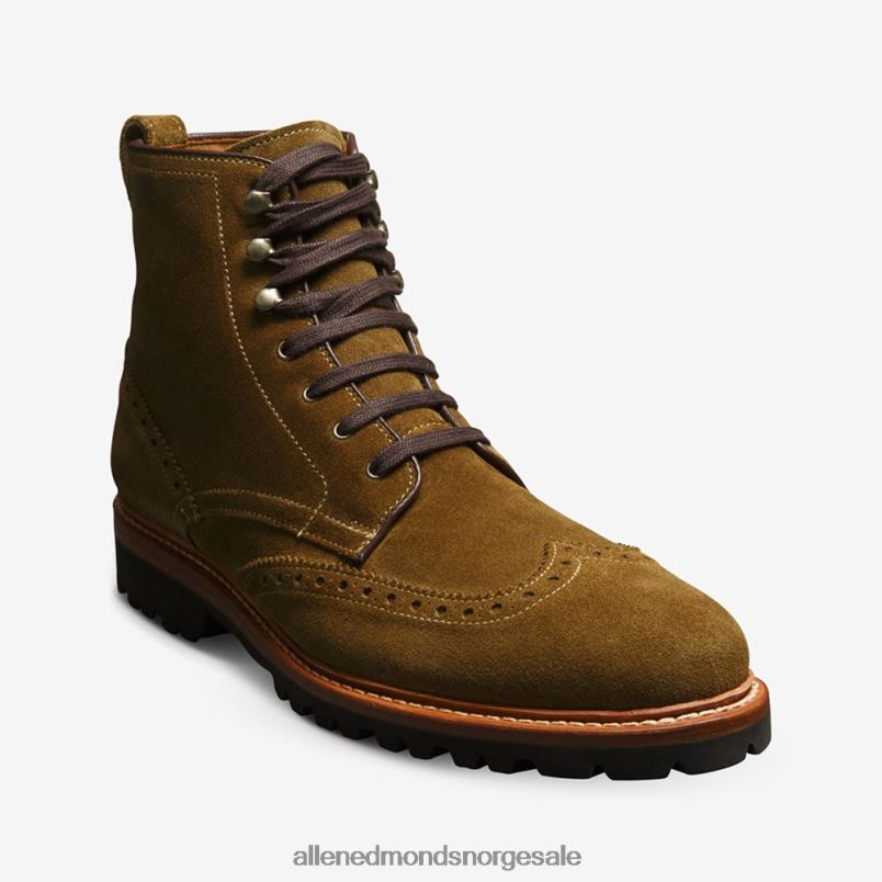nei Allen Edmonds menn astor vingetippstøvel kapersgrønn 64B6Z486