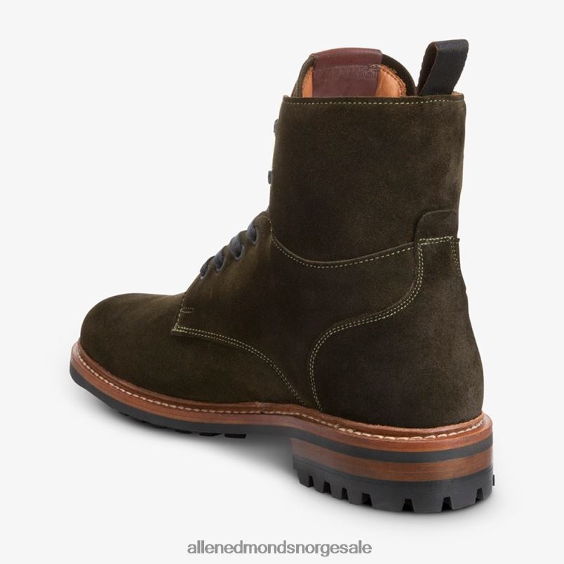 nei Allen Edmonds menn chapman semsket værbestandig kampstøvel grønn 64B6Z102