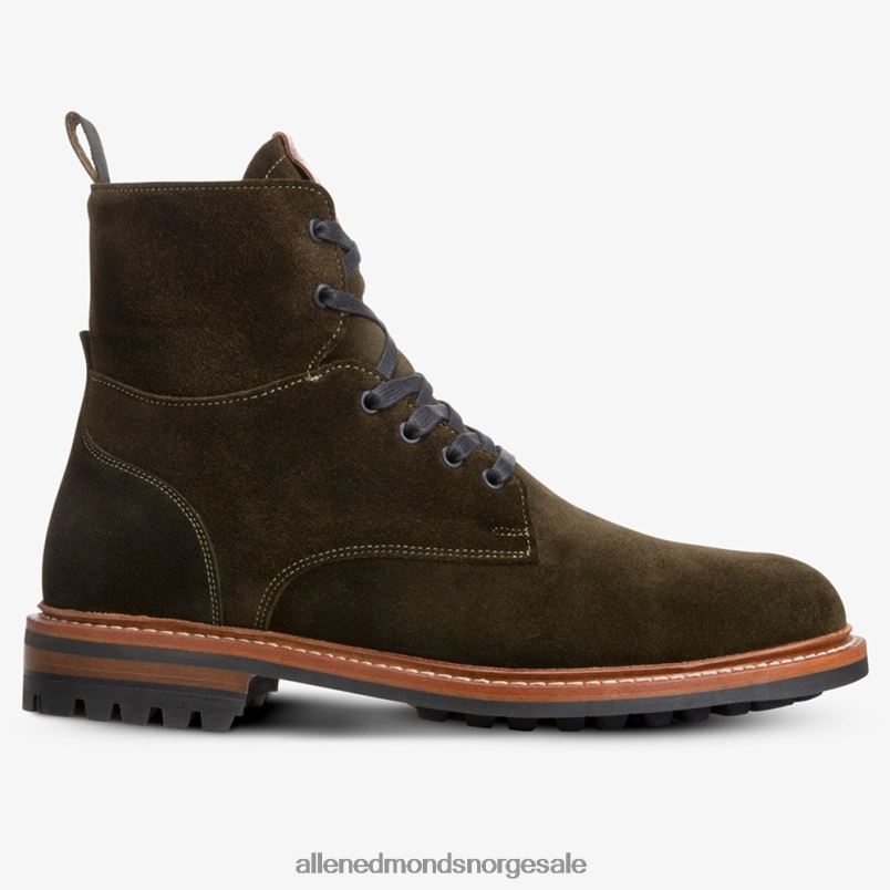 nei Allen Edmonds menn chapman semsket værbestandig kampstøvel grønn 64B6Z102