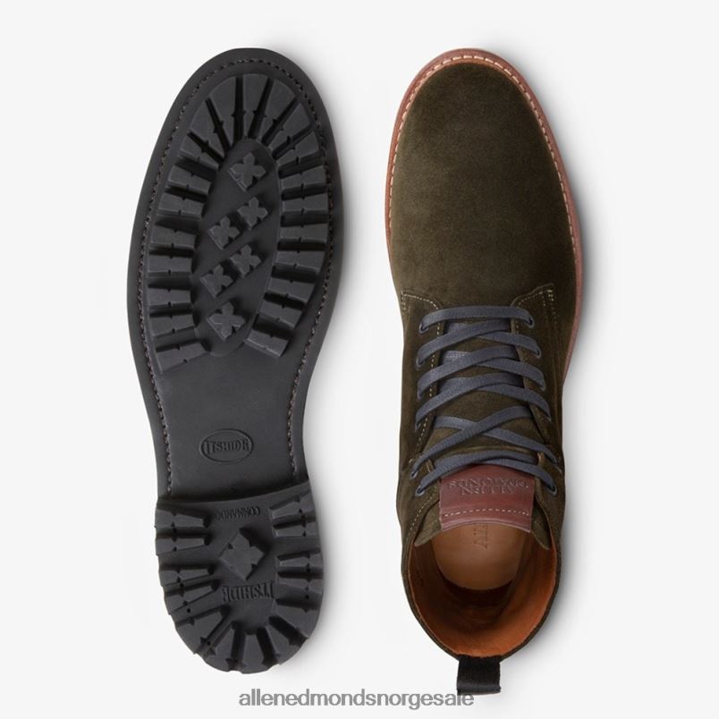 nei Allen Edmonds menn chapman semsket værbestandig kampstøvel grønn 64B6Z102