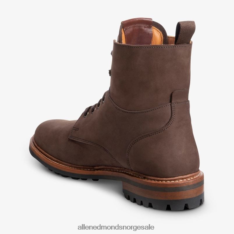 nei Allen Edmonds menn chapman værbestandig kampstøvel brunt semsket skinn 64B6Z405