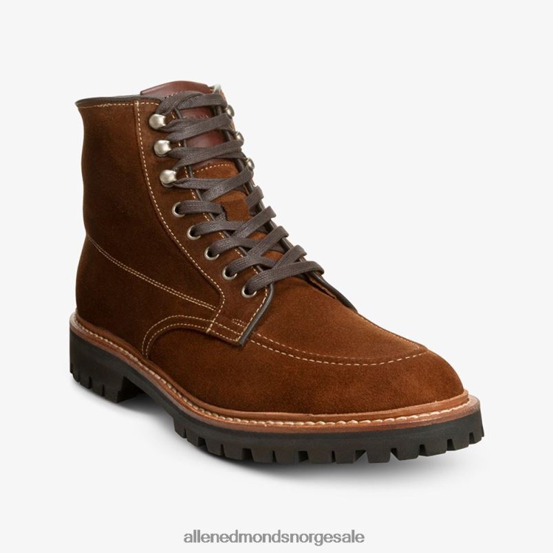 nei Allen Edmonds menn freeport værbestandig semsket støvel snus brun 64B6Z85