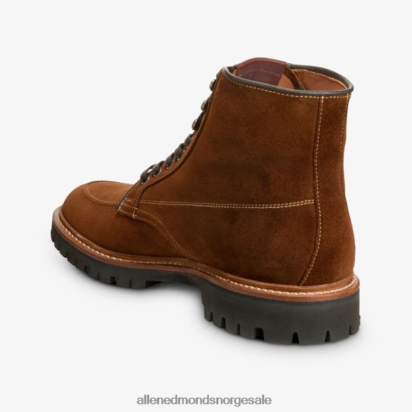 nei Allen Edmonds menn freeport værbestandig semsket støvel snus brun 64B6Z85