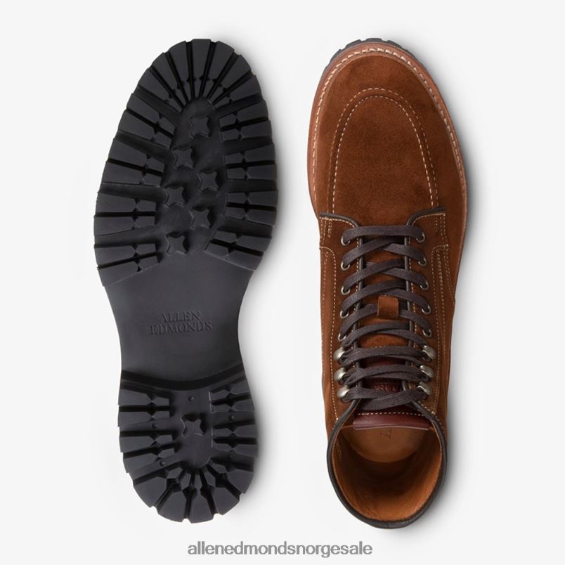 nei Allen Edmonds menn freeport værbestandig semsket støvel snus brun 64B6Z85