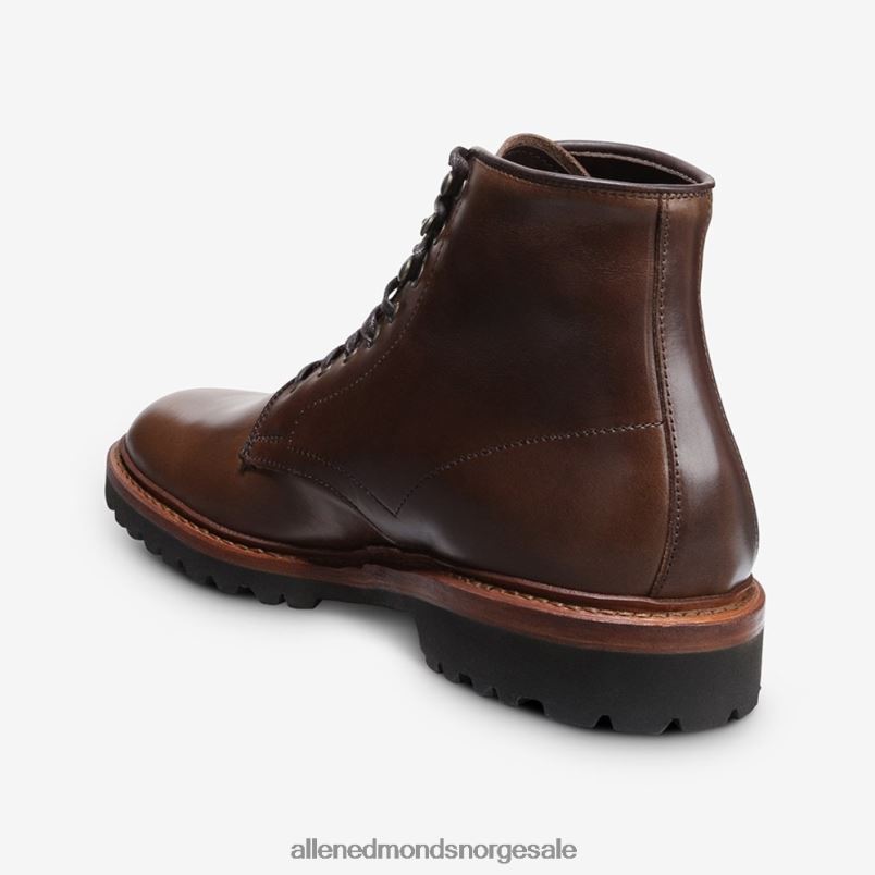 nei Allen Edmonds menn higgins mill boot med lug såle naturlig brunt skinn 64B6Z469