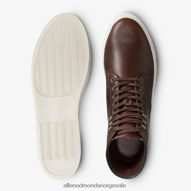 nei Allen Edmonds menn higgins mill high-top joggesko brun 64B6Z424
