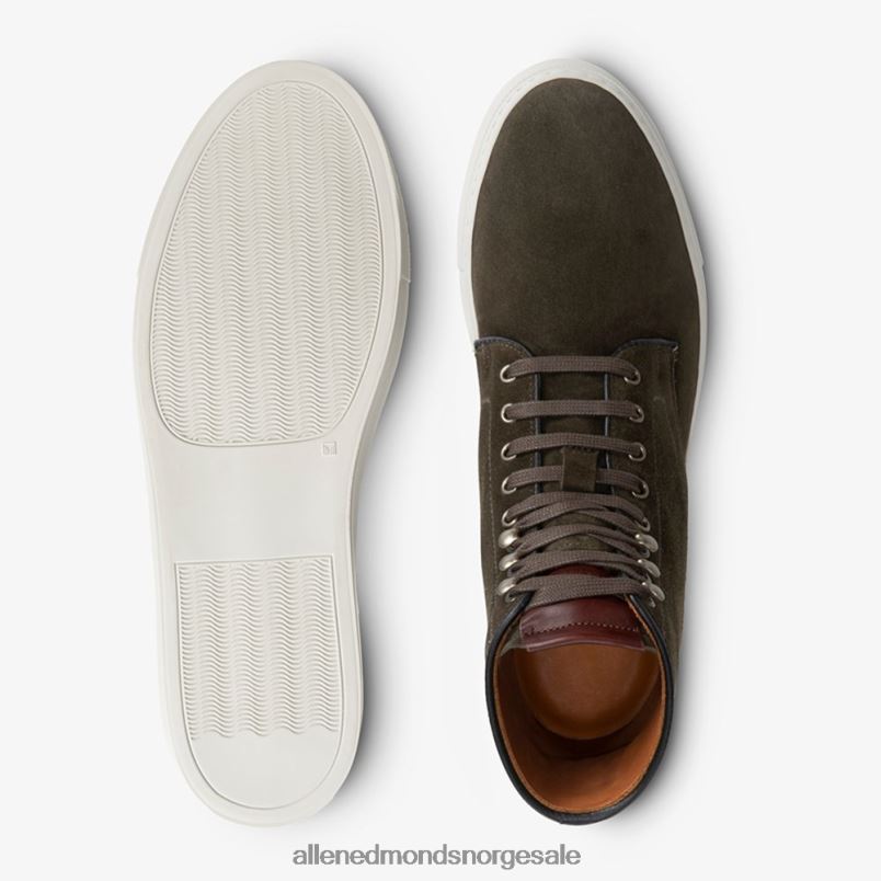 nei Allen Edmonds menn higgins mill high-top joggesko loden semsket skinn 64B6Z425