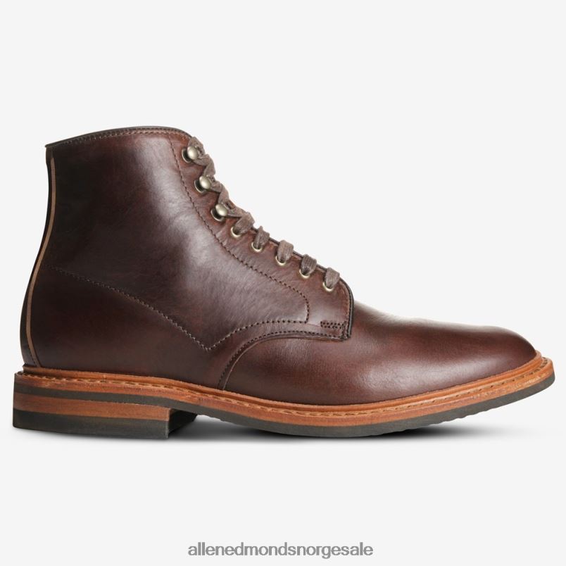 nei Allen Edmonds menn higgins mill støvel med chromexcel skinn brun 64B6Z27