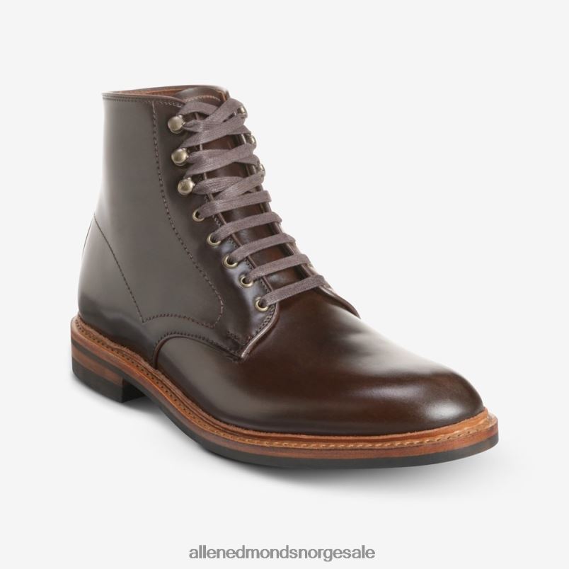 nei Allen Edmonds menn higgins mill støvel med skall cordovan skinn brun cordovan 64B6Z290