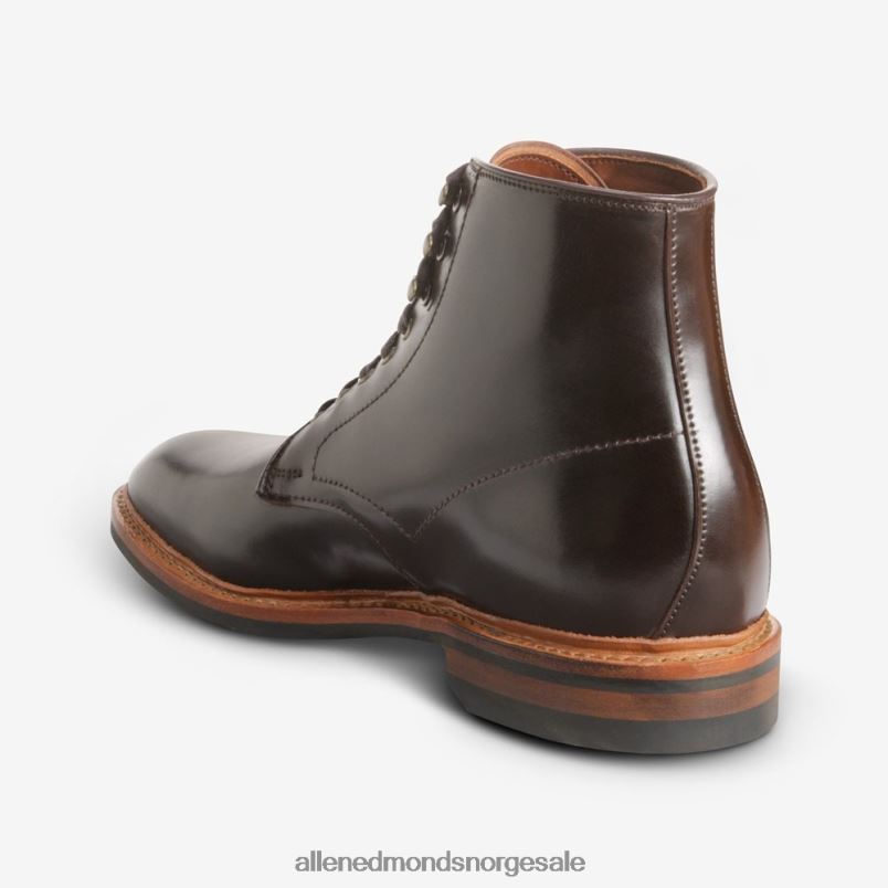 nei Allen Edmonds menn higgins mill støvel med skall cordovan skinn brun cordovan 64B6Z290