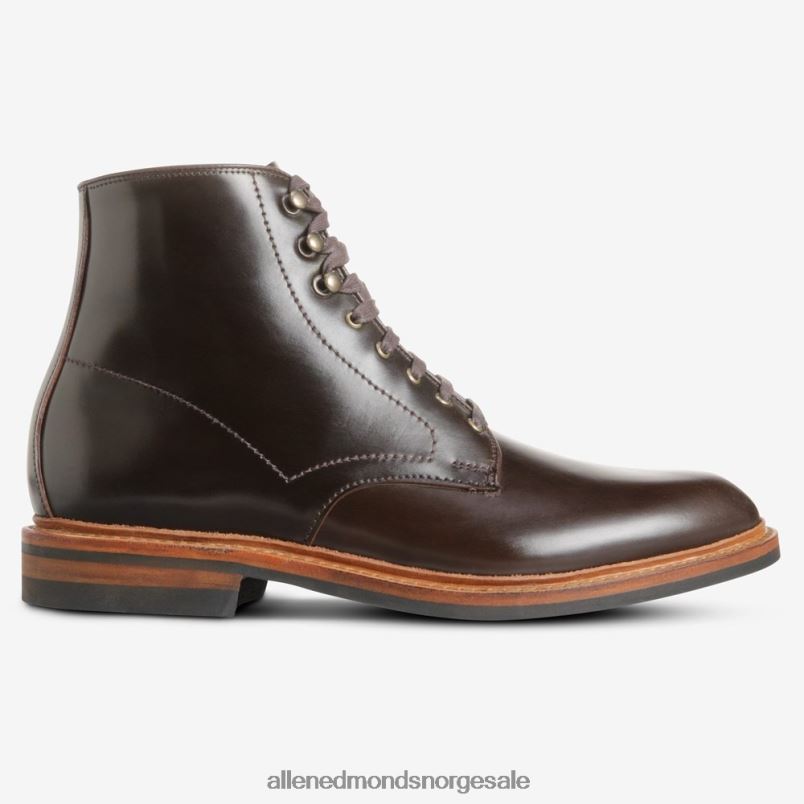 nei Allen Edmonds menn higgins mill støvel med skall cordovan skinn brun cordovan 64B6Z290