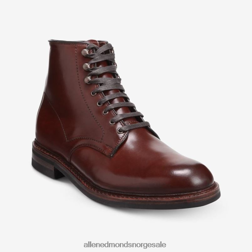 nei Allen Edmonds menn higgins mill støvel med skall cordovan skinn chili cordovan 64B6Z30