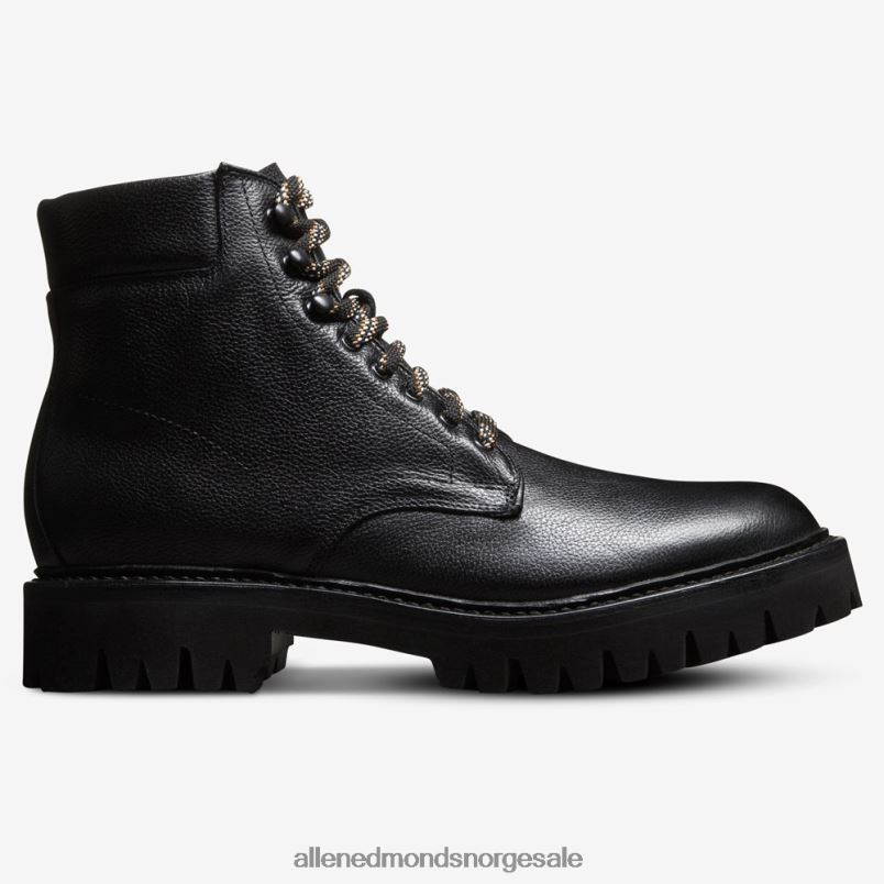nei Allen Edmonds menn higgins mill turstøvel Svart lær 64B6Z477