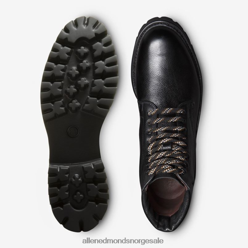 nei Allen Edmonds menn higgins mill turstøvel Svart lær 64B6Z477