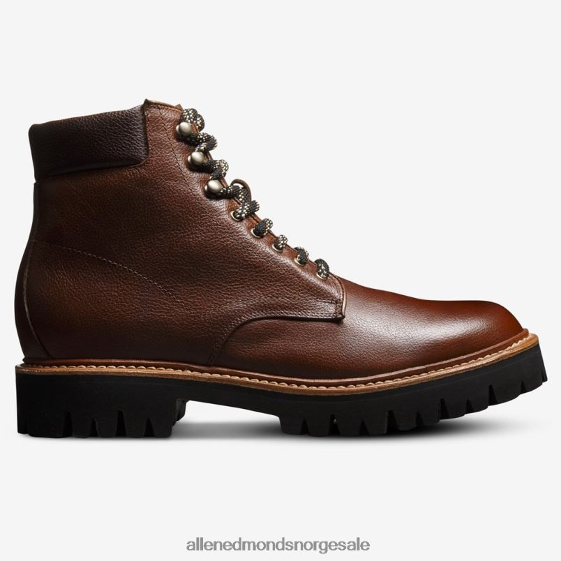 nei Allen Edmonds menn higgins mill turstøvel brunt skinn 64B6Z476