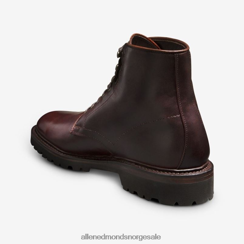 nei Allen Edmonds menn higgins mill værbestandig støvel med lugsåle burgunder 64B6Z261