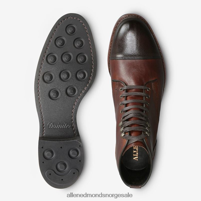 nei Allen Edmonds menn landon cap-toe støvel chili/brun 64B6Z364
