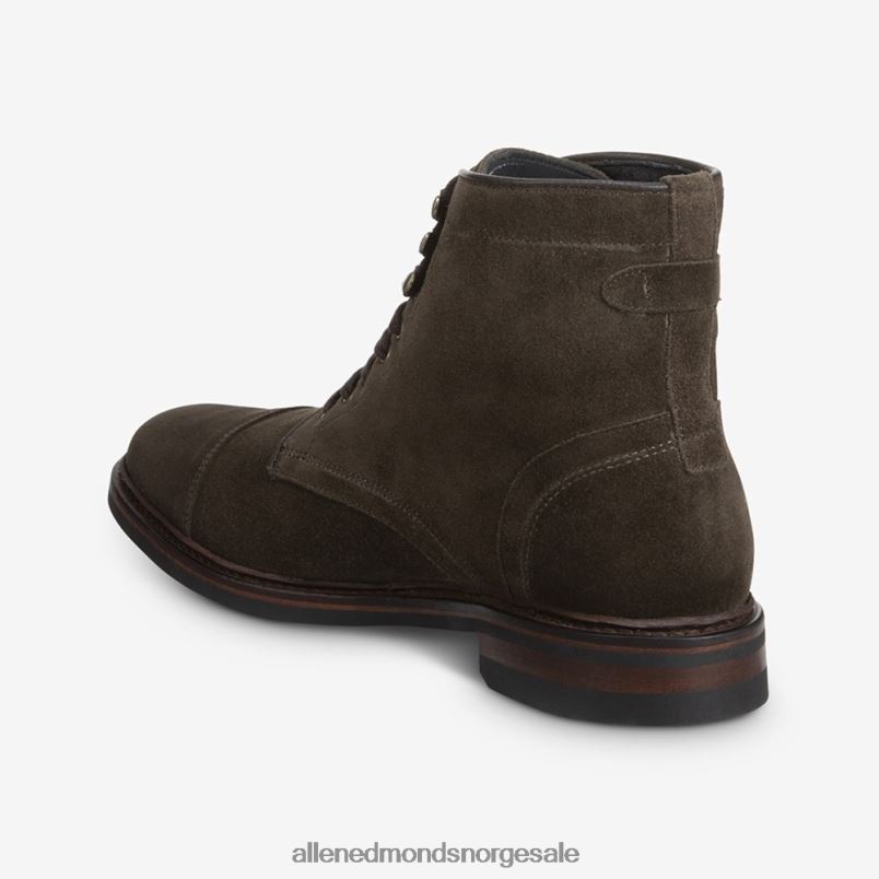 nei Allen Edmonds menn landon cap-toe støvel loden semsket skinn 64B6Z368