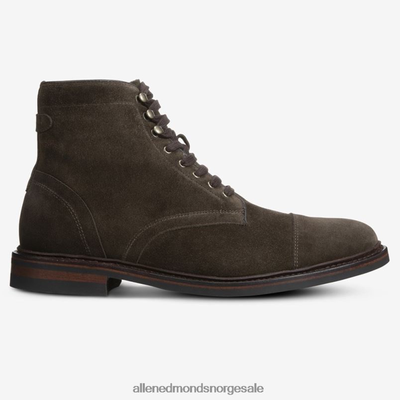 nei Allen Edmonds menn landon cap-toe støvel loden semsket skinn 64B6Z368