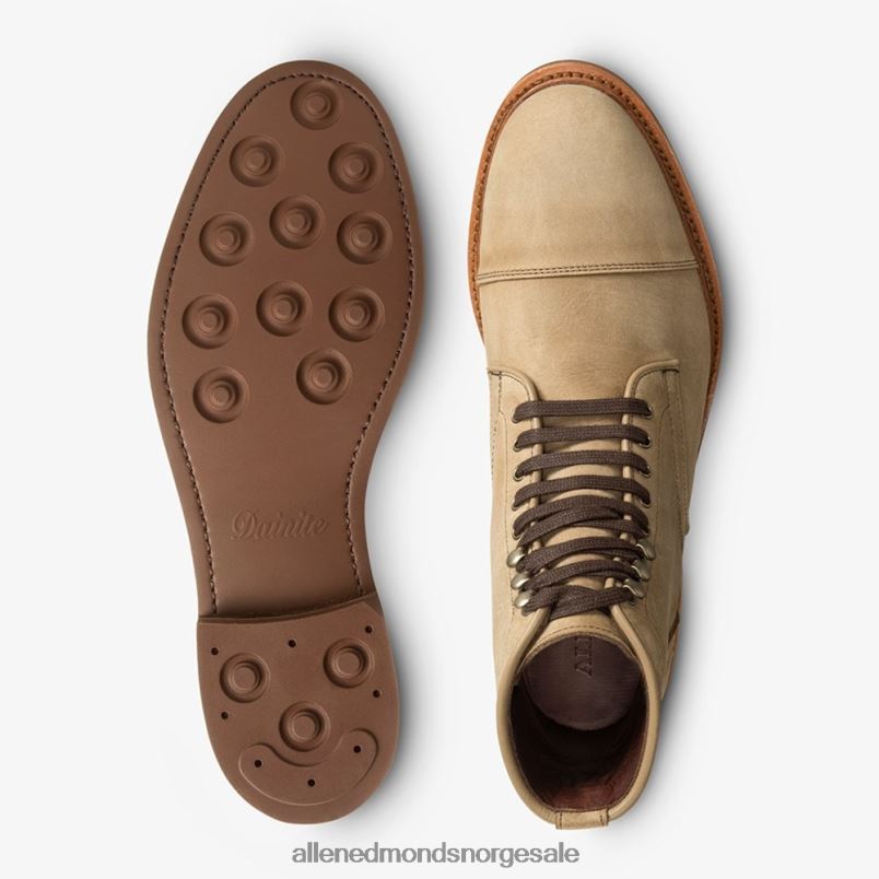 nei Allen Edmonds menn landon cap-toe støvel lysebrunt semsket skinn 64B6Z64