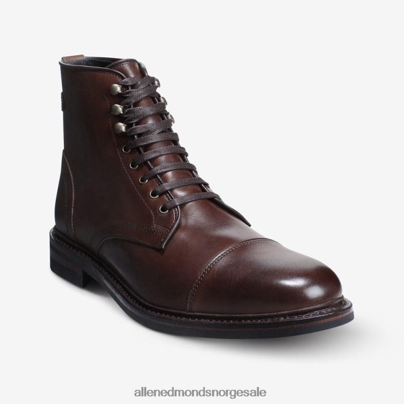 nei Allen Edmonds menn landon cap-toe støvel mahogni brun 64B6Z143