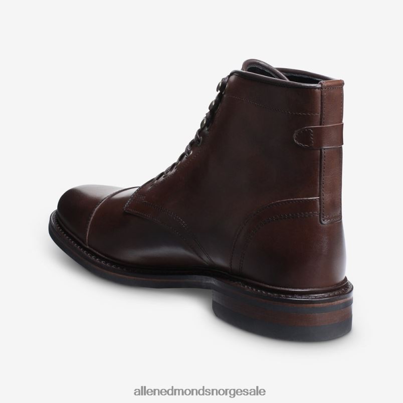 nei Allen Edmonds menn landon cap-toe støvel mahogni brun 64B6Z143