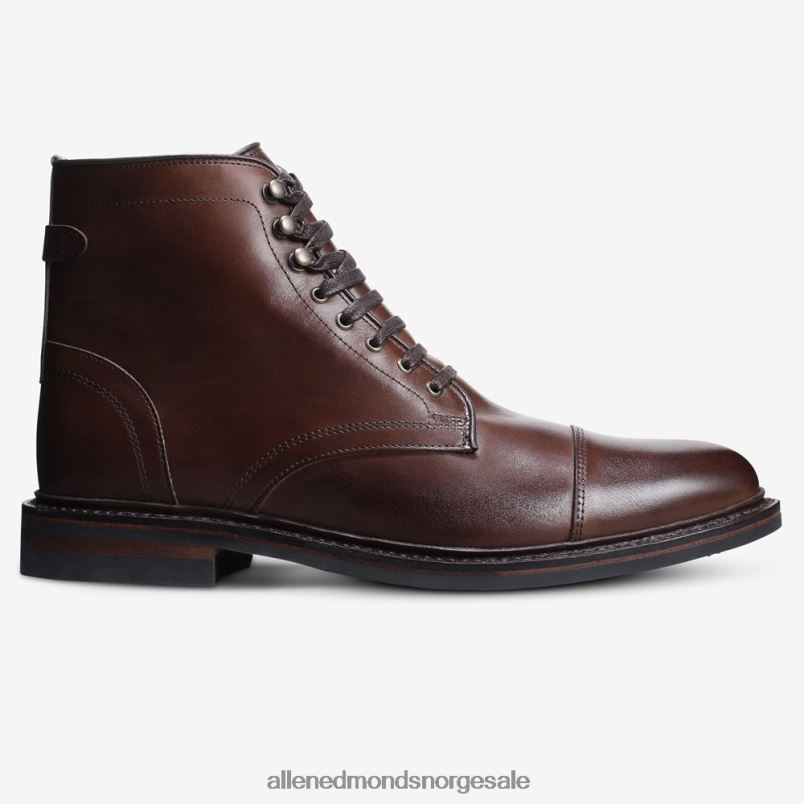 nei Allen Edmonds menn landon cap-toe støvel mahogni brun 64B6Z143
