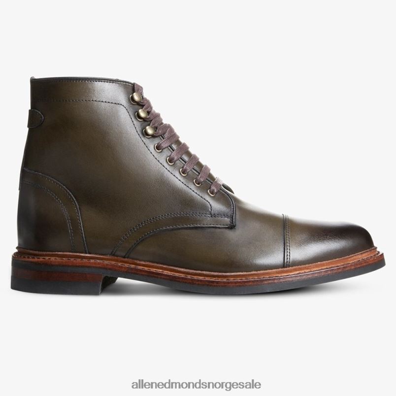 nei Allen Edmonds menn landon cap-toe støvel oliven 64B6Z133