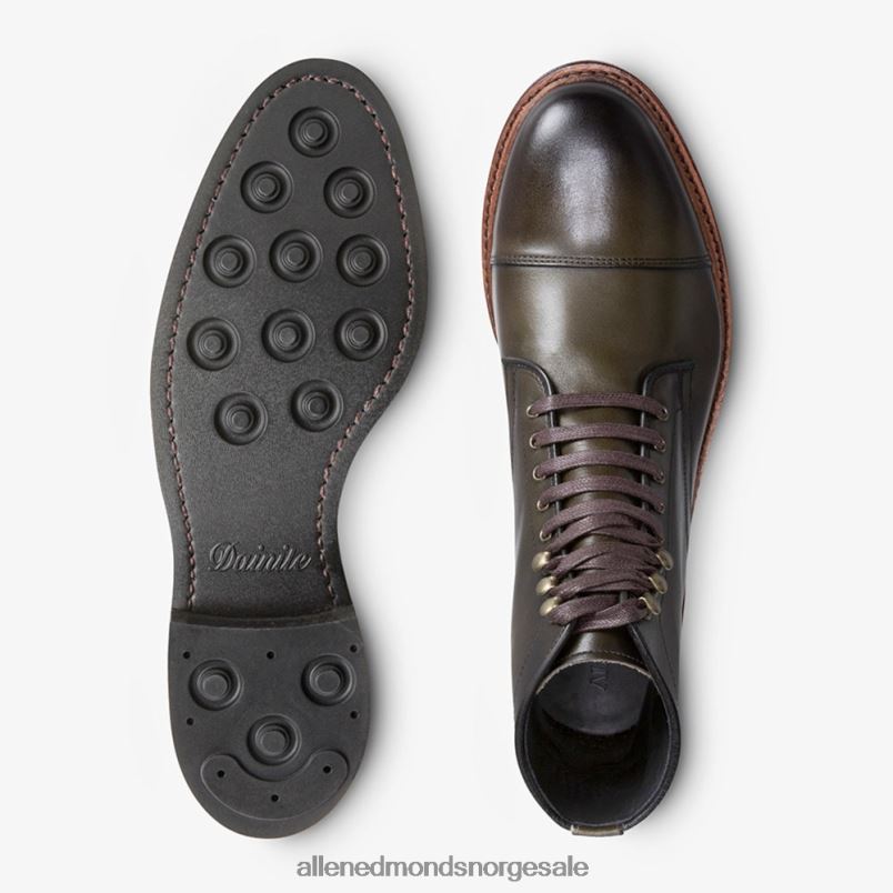 nei Allen Edmonds menn landon cap-toe støvel oliven 64B6Z133